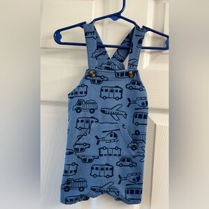 Max & Marcus Blue 18 Months Overalls Boy Vehicle Design